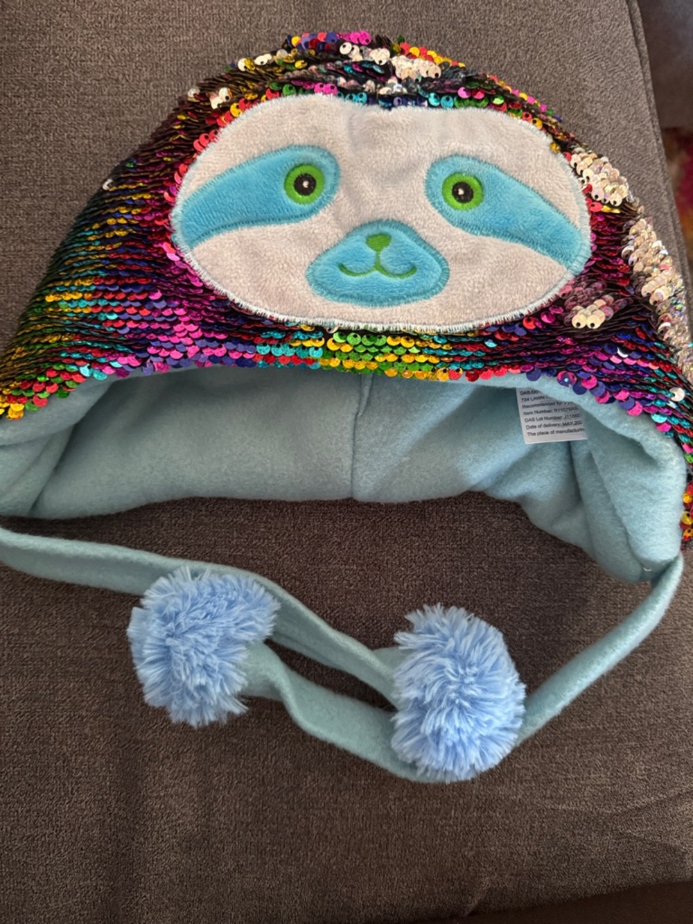Kids colorful/color changing hat. New, never worn. One size fit all